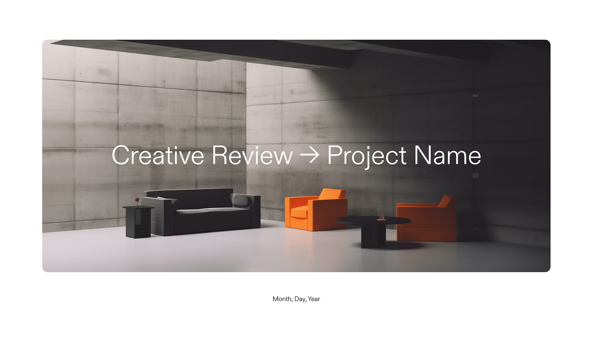 Creative Review Template – Thumbnail