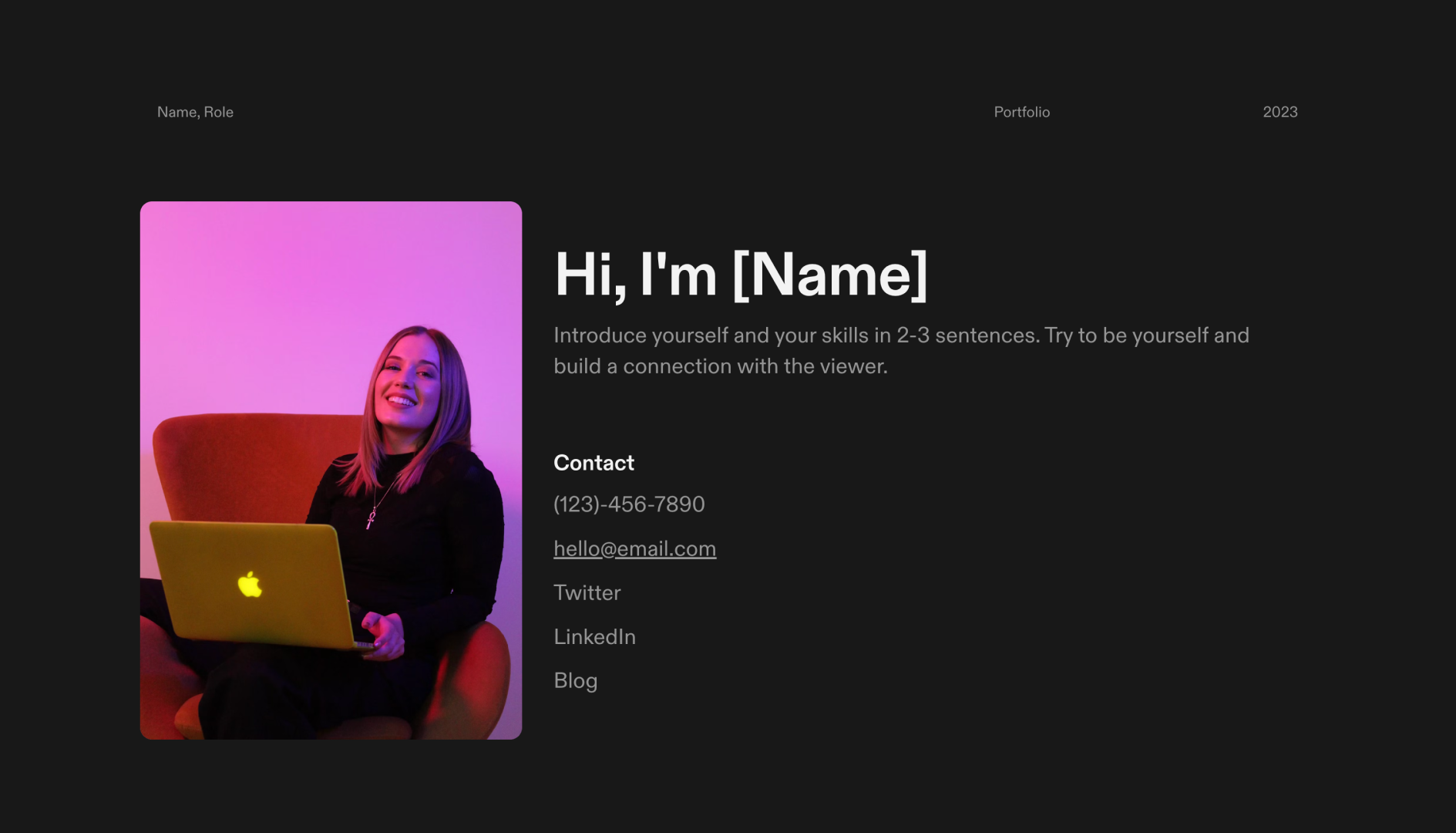 Product Design Portfolio Template – Thumbnail