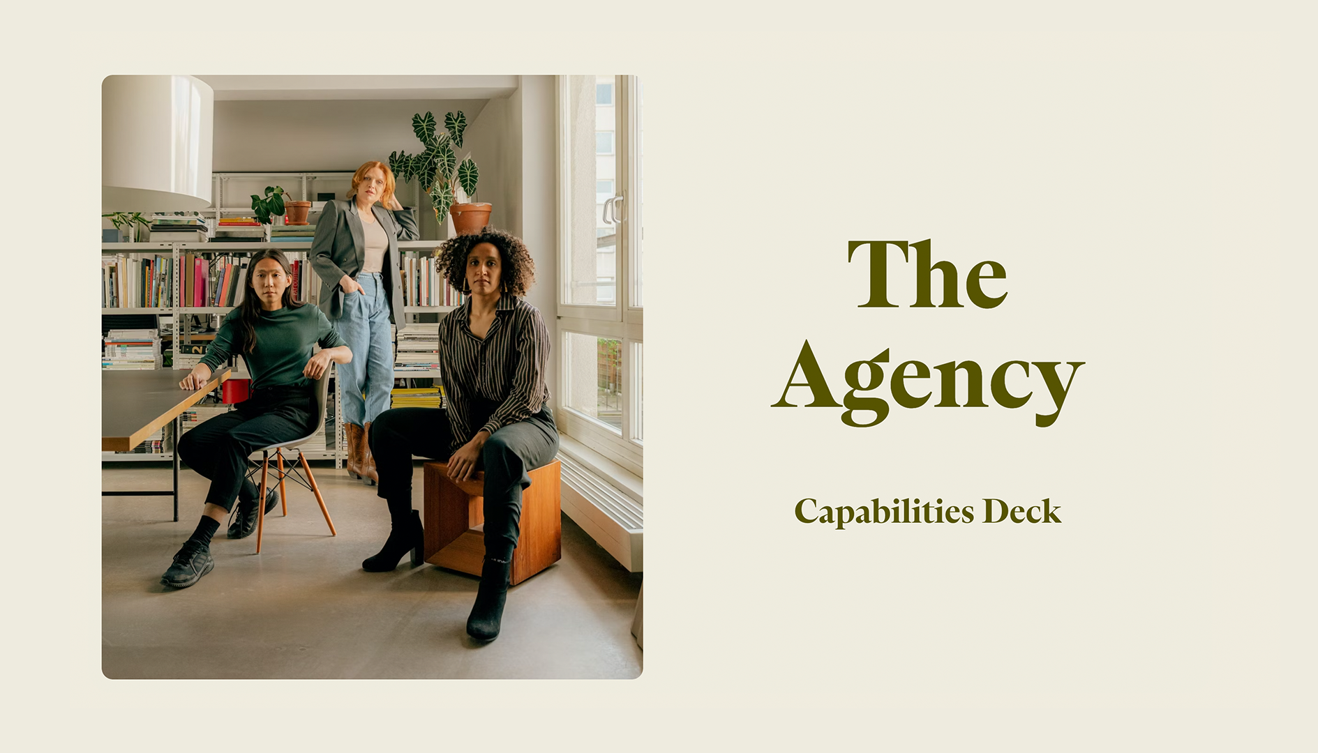 Capabilities Deck Template - Introduction